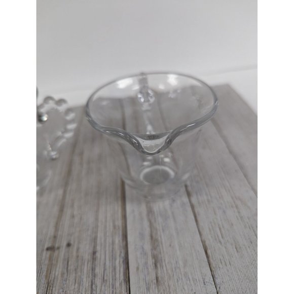 Vintage Imperial Candlewick Sugar Bowl and Creamer Set - Picture 4 of 7